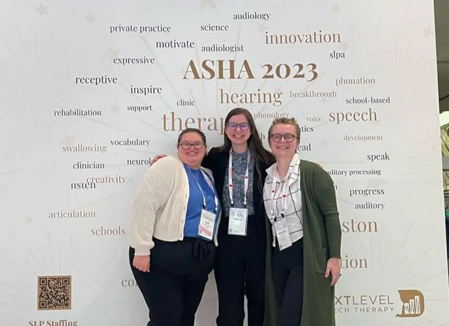 Students gain valuable experiences at ASHA convention in Boston